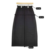 Heart Market 新品 裏シャギーナロースカート FR2312502-B1 ロングスカート ブラック レディース ハートマーケット【中古】5-1015T∞