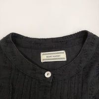 Heart Market プルオーバーシャツワンピ チュニック ワンピース ブラック レディース ハートマーケット【中古】5-0513M♪