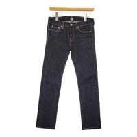 pure blue japan ストレッチスキニー サイズ2 デニムパンツ ネイビー レディース ピュアブルージャパン【中古】5-0513G♪