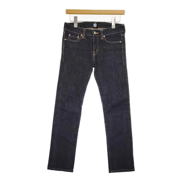 pure blue japan ストレッチスキニー サイズ2 デニムパンツ ネイビー レディース ピュアブルージャパン【中古】5-0513G♪