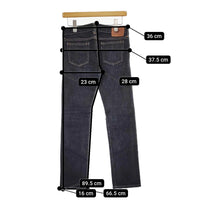 pure blue japan ストレッチスキニー サイズ2 デニムパンツ ネイビー レディース ピュアブルージャパン【中古】5-0513G♪