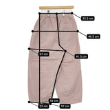 HIYORI 新品 コーデュロイワイドイージーパンツ SK7007242 製品染め パンツ ピンク レディース ヒヨリ【中古】5-1015T∞