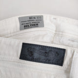DIESEL 新品 BELTHER ストレッチスキニーホワイトデニム Ｗ28 デニムパンツ ホワイト レディース ディーゼル【中古】5-0513G♪