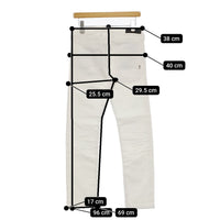 DIESEL 新品 BELTHER ストレッチスキニーホワイトデニム Ｗ28 デニムパンツ ホワイト レディース ディーゼル【中古】5-0513G♪