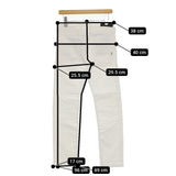 DIESEL 新品 BELTHER ストレッチスキニーホワイトデニム Ｗ28 デニムパンツ ホワイト レディース ディーゼル【中古】5-0513G♪