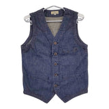 JAPAN BLUE JEANS 新品 インディゴ J42470J01 サイズS 定価12000円 ベスト ネイビー レディース ジャパンブルージーンズ【中古】5-0513M♪