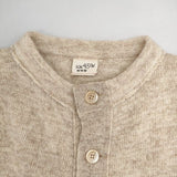 45R/45rpm シェットランドストレッチニットの908カーディガン 定価41800円 カーディガン ベージュ レディース フォーティーファイブアールピーエム【中古】5-1102T∞
