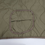 45R/45rpm ナイロンリップのキルトポンチョ 定価19800円 中綿 ポンチョ カーキ レディース フォーティーファイブアールピーエム【中古】5-1102T∞