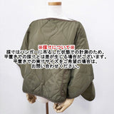 45R/45rpm ナイロンリップのキルトポンチョ 定価19800円 中綿 ポンチョ カーキ レディース フォーティーファイブアールピーエム【中古】5-1102T∞