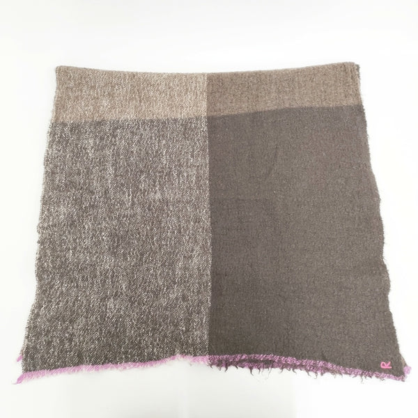 45R/45rpm 大判 マフラー ストール ブラウン レディース フォーティーファイブアールピーエム【中古】5-1016T◎