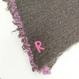 45R/45rpm 大判 マフラー ストール ブラウン レディース フォーティーファイブアールピーエム【中古】5-1016T◎