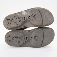 trippen DEER レザー サイドジップ サイズ36 ブーツ ブラウン レディース トリッペン【中古】5-0717G◎