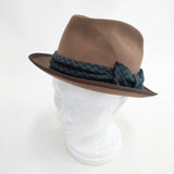 WEIRDO 中折れ フェルト サイズM 帽子 ハット ブラウン レディース ウィアード【中古】5-1016T◎