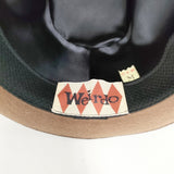WEIRDO 中折れ フェルト サイズM 帽子 ハット ブラウン レディース ウィアード【中古】5-1016T◎