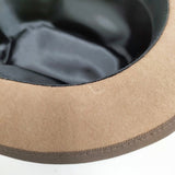 WEIRDO 中折れ フェルト サイズM 帽子 ハット ブラウン レディース ウィアード【中古】5-1016T◎