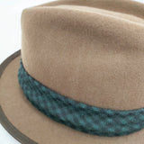 WEIRDO 中折れ フェルト サイズM 帽子 ハット ブラウン レディース ウィアード【中古】5-1016T◎