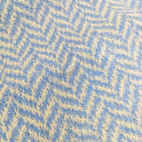 45R/45rpm ヘリンボーン 大判 マフラー ストール ブルー グリーン レディース フォーティーファイブアールピーエム【中古】5-1016T◎