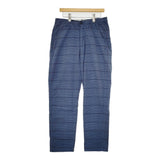Levi's XX CHINO EZ TAPER ストレッチ テーパードパンツ イージーパンツ チェック柄 チノパンツ ブルー ブラック メンズ リーバイス【中古】5-0928T△