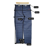 Levi's XX CHINO EZ TAPER ストレッチ テーパードパンツ イージーパンツ チェック柄 チノパンツ ブルー ブラック メンズ リーバイス【中古】5-0928T△