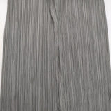 PLEATS PLEASE ISSEY MIYAKE プリーツパンツ PP63-JF402 サイズ3 パンツ グレー レディース プリーツプリーズ【中古】5-0513M♪