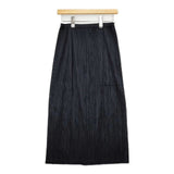 PLEATS PLEASE ISSEY MIYAKE プリーツベロアスカート PP43-JG844 ロングスカート ブラック レディース プリーツプリーズ【中古】5-1102T∞