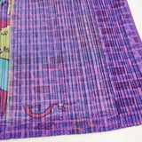 PLEATS PLEASE ISSEY MIYAKE プリーツプリーズ 石畳の街風景 プリントジップアップシャツジャケット イッセイミヤケ PP63-JC681 ジャケット パープル 多色 レディース プリーツプリーズ【中古】5-0319G◎