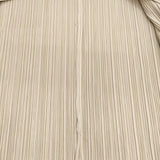 PLEATS PLEASE ISSEY MIYAKE PP04-JD623 サイズ3 カーディガン 羽織 ノーカラージャケット ベージュ レディース プリーツプリーズ【中古】5-0511M♪