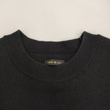 R&D.M.Co- ドルマンスリーブ クルーネック ニット ブラック レディース オールドマンズテーラー【中古】5-0511M♪