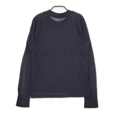 mina perhonen zs8533 lithely ちょうちょ 刺繍 定価17600円 サイズ40 カットソー ダークネイビー レディース ミナペルホネン【中古】5-0513M♪