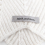 mina perhonen aaa7940 nuoli アルパカ マフラー ストール 定価30800円 マフラー オフホワイト レディース ミナペルホネン【中古】5-1016T◎