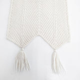 mina perhonen aaa7940 nuoli アルパカ マフラー ストール 定価30800円 マフラー オフホワイト レディース ミナペルホネン【中古】5-1016T◎