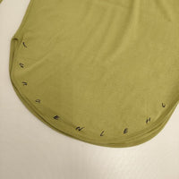 JURGEN LEHL J0183UB151 コットン ロゴ 長袖Ｔシャツ カットソー ロンＴ ライトグリーン レディース ヨーガンレール【中古】5-0810M∞