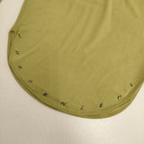 JURGEN LEHL J0183UB151 コットン ロゴ 長袖Ｔシャツ カットソー ロンＴ ライトグリーン レディース ヨーガンレール【中古】5-0810M∞