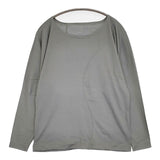 JURGEN LEHL J0121UB043 ウールシルク 長袖Ｔシャツ カットソー ロンＴ グレー レディース ヨーガンレール【中古】5-0810M∞