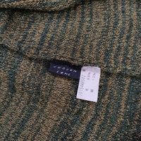 JURGEN LEHL J0154KB582 ウールシルク セーター ニット グリーン レディース ヨーガンレール【中古】5-0428M∞