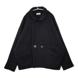 babaghuri ハーフコート ブルゾン ショート コート ブラック レディース ババグーリ【中古】5-1102T∞