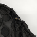 R&D.M.Co- ドット ギャザー シルク混 スカート ブラック レディース オールドマンズテーラー【中古】5-0412M△