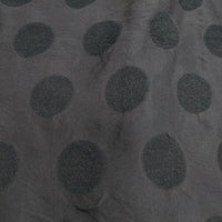 R&D.M.Co- ドット ギャザー シルク混 スカート ブラック レディース オールドマンズテーラー【中古】5-0412M△