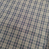 Midi-umi オーバーサイズシャツ チェックチュニック ブラウス シャツ ブラック ブラウン レディース ミディウミ【中古】5-0810M∞