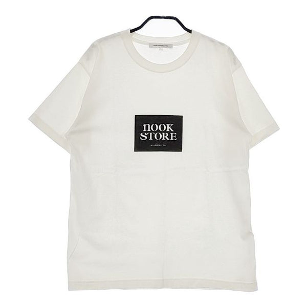 nookandcranny プリント 半袖Ｔシャツ カットソー ホワイト レディース ヌークアンドクラニー【中古】5-0528S∞