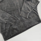 FRED PERRY VELOUR TOP ベロア F5387 ポロシャツ グレー レディース フレッドペリー【中古】5-1015T∞