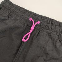 NIKE ナイロンジョガーパンツ su201102eag パンツ ブラック レディース ナイキ【中古】5-0810G∞