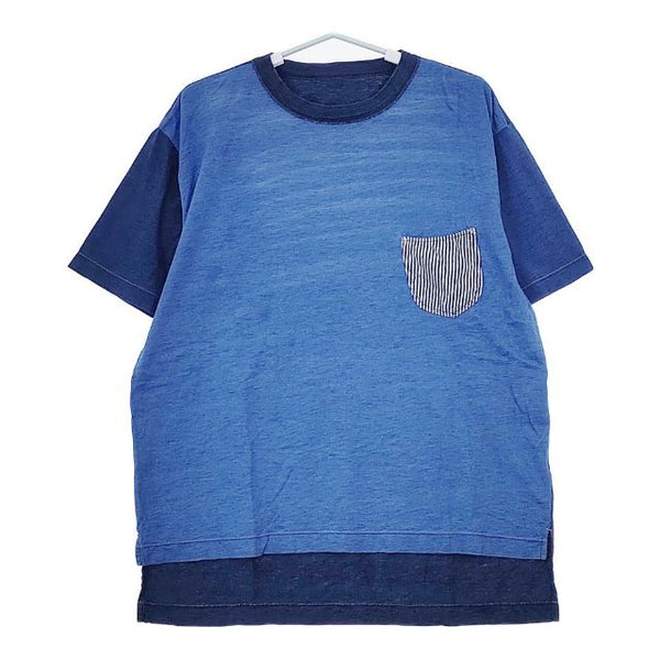 45R/45rpm インディゴ全員集合の908オーシャンTシャツ（加工） 定価27500円 半袖Ｔシャツ カットソー ネイビー レディース フォーティーファイブアールピーエム【中古】5-0604S∞