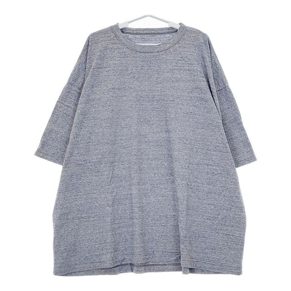 45R/45rpm 度詰天竺の908オーシャンTシャツ 9.8サイズ オーバーサイズ 半袖Ｔシャツ カットソー ブルーグレー レディース フォーティーファイブアールピーエム【中古】5-0528S∞