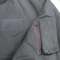 CIOTA 新品 24AW MA-1 Flight Jacket フライトジャケット BZLM-120 定価75900円 サイズ6  ブルゾン ネイビー メンズ シオタ【中古】5-0328A◎