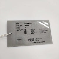 CIOTA 新品 24AW MA-1 Flight Jacket フライトジャケット BZLM-120 定価75900円 サイズ6  ブルゾン ネイビー メンズ シオタ【中古】5-0328A◎