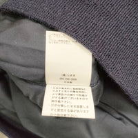 CIOTA 新品 24AW MA-1 Flight Jacket フライトジャケット BZLM-120 定価75900円 サイズ6  ブルゾン ネイビー メンズ シオタ【中古】5-0328A◎