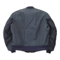CIOTA 新品 24AW MA-1 Flight Jacket フライトジャケット BZLM-120 定価75900円 サイズ5  ブルゾン ネイビー メンズ シオタ【中古】5-0328A◎#