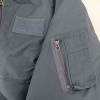 CIOTA 新品 24AW MA-1 Flight Jacket フライトジャケット BZLM-120 定価75900円 サイズ5  ブルゾン ネイビー メンズ シオタ【中古】5-0328A◎#