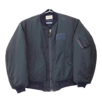CIOTA 新品 24AW MA-1 Flight Jacket フライトジャケット BZLM-120 定価75900円 サイズ4  ブルゾン ネイビー メンズ シオタ【中古】5-0328A◎
